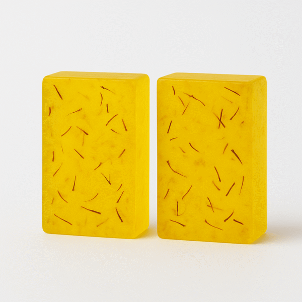 Handmade Kesar Soap (Pack of 2) – Glowing & Radiant Skin Naturally