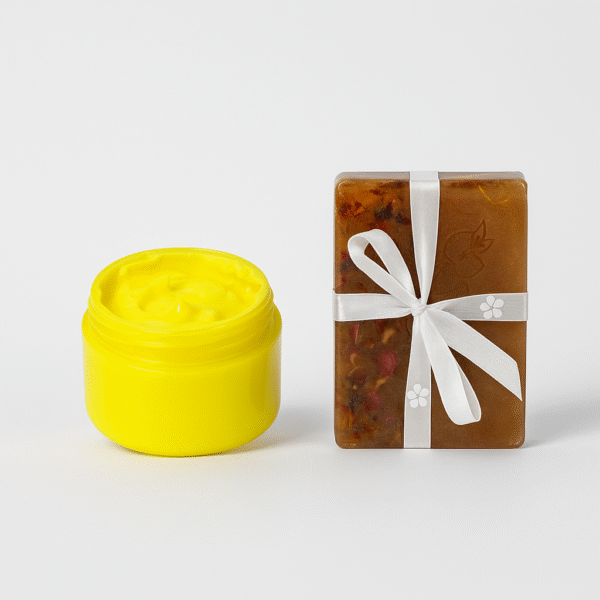 Rose Soap & Night Glow Cream Combo – Floral Freshness by Day, Nourishment by Night
