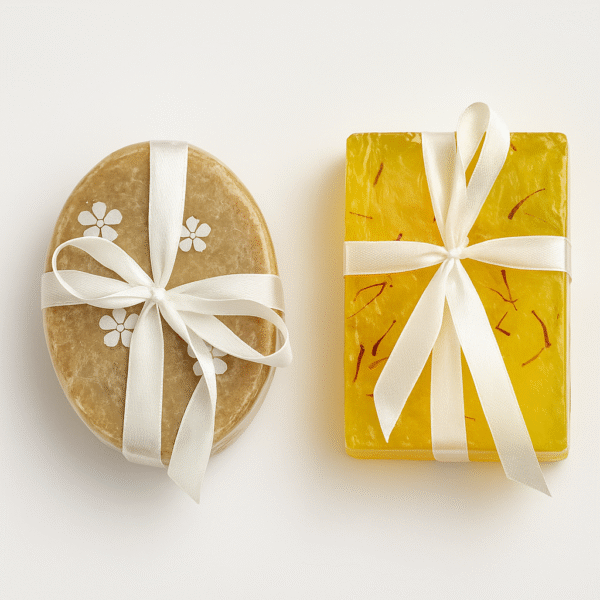 Multani Mitti & Kesar Soap Combo – Deep Cleanse & Natural Glow for Healthy Skin